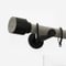 28mm Signature Matt Black & White Ash Drum pole