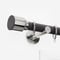 28mm Signature Stainless Steel & Smoke Grey Drum pole