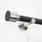 28mm Signature Stainless Steel & Smoke Grey Drum Eyelet pole