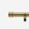 28mm Allure Classic Antique Brass End Cap Eyelet Bay Window pole