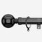 28mm Allure Classic Black Nickel Ball pole
