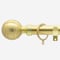 28mm Allure Classic Brushed Gold Lined Ball pole