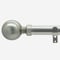 28mm Allure Classic Brushed Steel Ball Eyelet pole