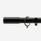 28mm Allure Classic Matt Black Barrel pole