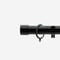 28mm Allure Classic Matt Black End Cap Bay Window pole