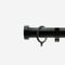 28mm Allure Classic Matt Black Stud Bay Window pole