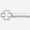 28mm Allure Polished Chrome Cage Eyelet pole