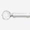 28mm Allure Classic Polished Chrome Crystal Eyelet pole
