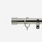 28mm Allure Classic Stainless Steel End Cap Bay Window pole