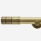28mm Allure Signature Antique Brass Barrel Eyelet pole