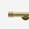 28mm Allure Signature Antique Brass End Cap Eyelet pole