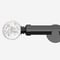 28mm Allure Signature Black Nickel Glass Bubbles Eyelet pole