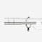 28mm Allure Signature Polished Chrome Barrel pole