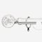 28mm Allure Signature Polished Chrome Glass Bubbles pole