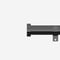 35mm Allure Classic Black Nickel Stud Eyelet pole
