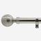 35mm Allure Classic Stainless Steel Ribbed Ball Finial Eyelet pole