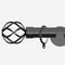 35mm Allure Signature Black Nickel Cage Finial pole