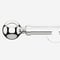 35mm Allure Signature Polished Chrome Ball Finial Eyelet pole