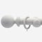 50mm Oxford Pebble Grey Ball Finial  pole