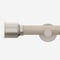 28mm Signature Brushed Steel & Light Oak Drum Eyelet pole