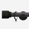 28mm Signature Matt Black & Smoke Grey Drum pole