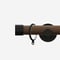 28mm Signature Matt Black & Walnut End Cap pole