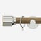 28mm Signature Stainless Steel & Aged Oak Drum pole