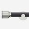 28mm Signature Stainless Steel & Smoke Grey Drum Eyelet pole