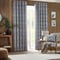 Furn Winter Woods Animal Chenille Midnight Eyelet rm_curtain
