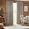 Furn Winter Woods Animal Chenille Taupe Eyelet rm_curtain