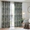 Hoem Nola Abstract Olive Eyelet rm_curtain
