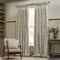 Morris & Co Acorn Multi Jacquard Stone and Sage Pencil Pleat rm_curtain