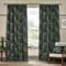 Morris & Co Brook Woodland Jacquard Forest Green Pencil Pleat rm_curtain