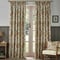 Morris & Co Cray Floral Velvet Clay and Stone Pencil Pleat rm_curtain