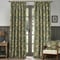 Morris & Co Cray Floral Velvet Sage and Sunflower Pencil Pleat rm_curtain
