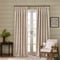 Morris & Co Marigold Floral Jacquard Stone Pencil Pleat rm_curtain