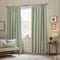 Sanderson Hutton Jacquard Sage Pencil Pleat rm_curtain