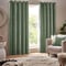 Chenille Opulence Eucalyptus Eyelet rm_curtain
