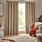 Chenille Opulence Natural Eyelet rm_curtain