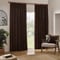 Yard Heavy Chenille Brown Pencil Pleat rm_curtain