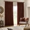Yard Heavy Chenille Nutmeg Pencil Pleat rm_curtain