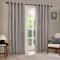 Yard Hebden Striped Grey Eyelet rm_curtain