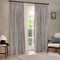 Yard Hebden Striped Grey Pencil Pleat rm_curtain