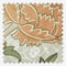 Morris & Co Cray Floral Velvet Clay and Stone Pencil Pleat rm_curtain