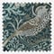 Morris & Co Strawberry Thief Jacquard Floral Forest Green Pencil Pleat rm_curtain