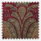 Paoletti Shiraz Traditional Jacquard Burgundy Pencil Pleat rm_curtain