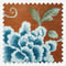 Sanderson Porcelain Garden Printed Chenille Rust Pencil Pleat rm_curtain