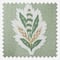 Sanderson Sessiele Leaf Motif Sage Pencil Pleat rm_curtain