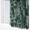 Morris & Co Brook Woodland Jacquard Forest Green Pencil Pleat rm_curtain