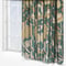 Morris & Co Cray Floral Velvet Sage and Sunflower Pencil Pleat rm_curtain